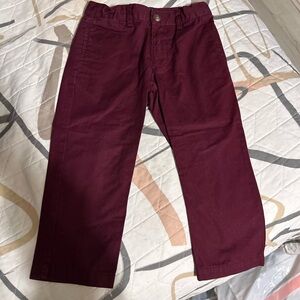 Kids Polo Ralph Lauren Burgundy Pants